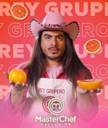 Rey Grupero in Master Chef Celebrity
