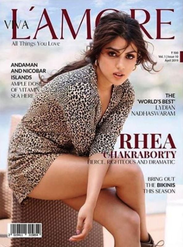 Rhea Chakraborty Featured on a Renowned Magazine