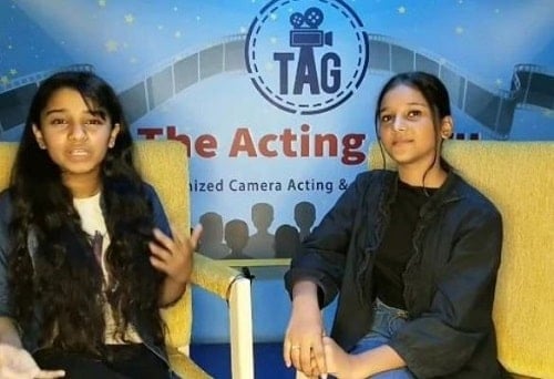 Rhythm Chanana anchoring a show