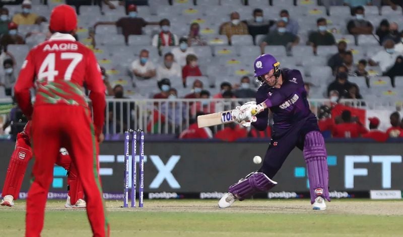 Richie Berrington during the 2019 Cricket World Cup