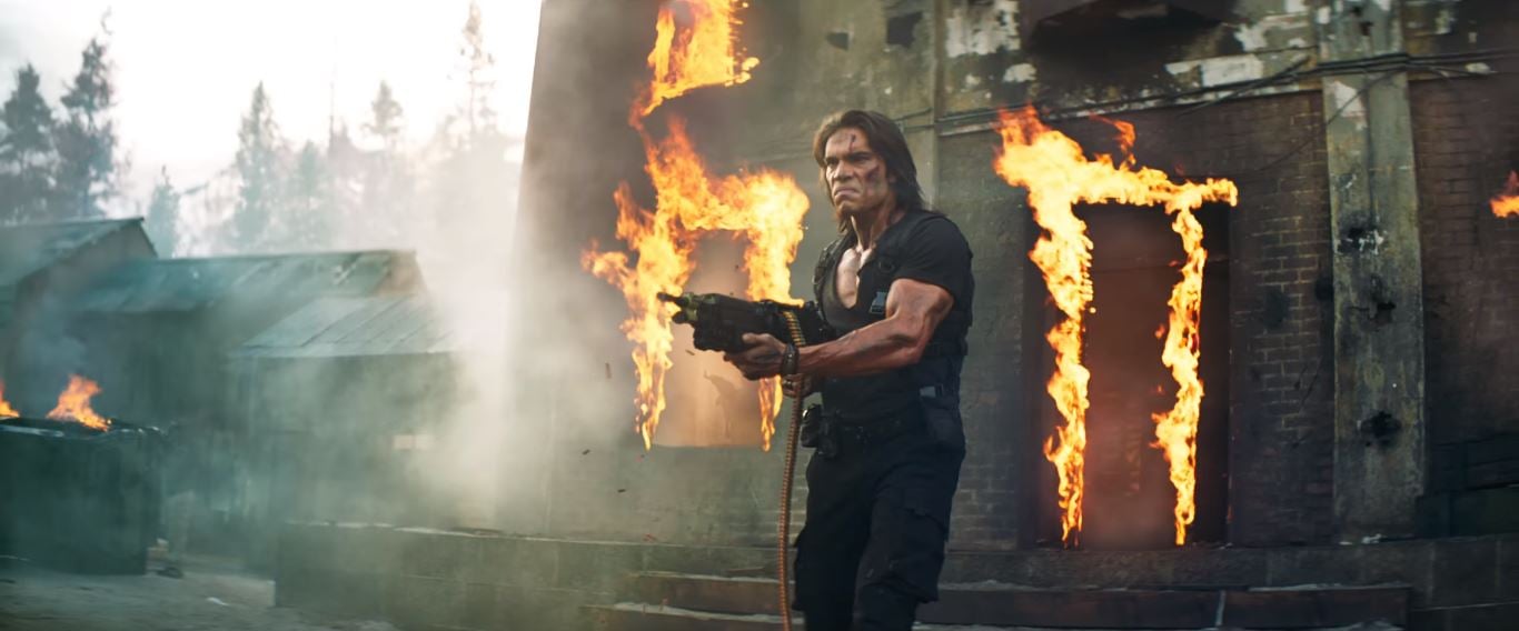 Rishabh Sawhney playing a terrorist in the ariel action film Fighter (2024)