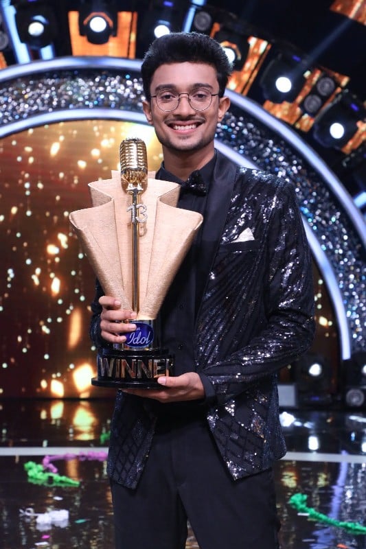 Rishi Singh won the 13th season of the singing reality show Indian Idol