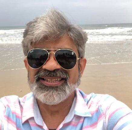 Rituraj Singh while enjoying a holiday