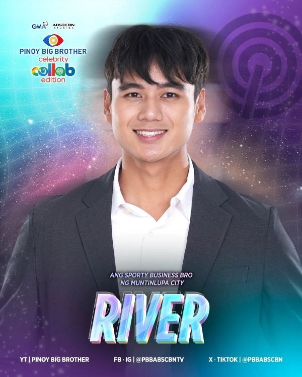 River Joseph in the Filipino reality TV show, Pinoy Big Brother Celebrity Collab Edition