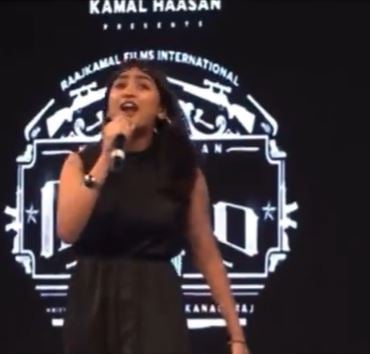 Riya Shibu during the promotion event of a film