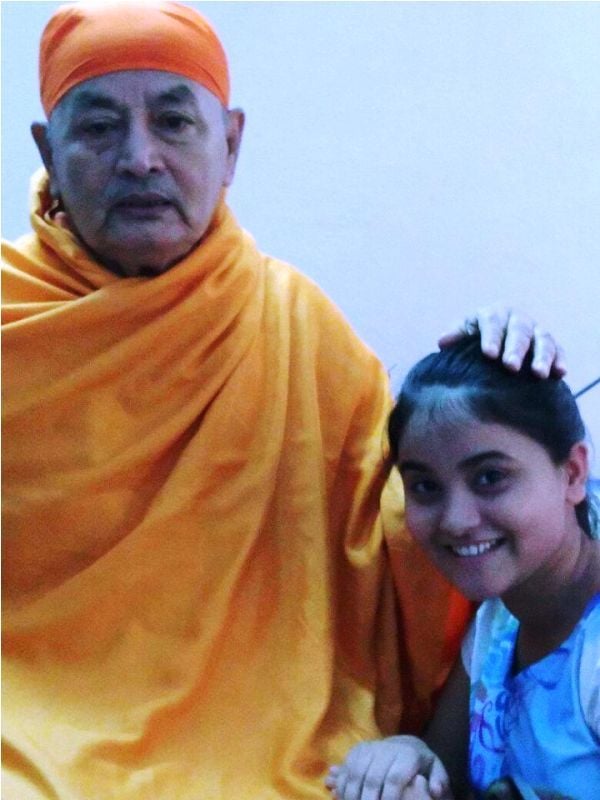 Riya Shukla with Her Guru