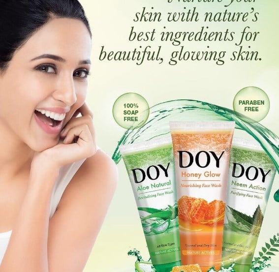 Riya Suman while promoting a beauty product