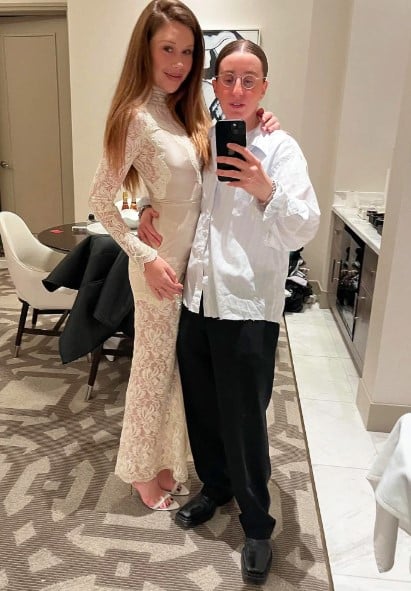 Robby Hoffman with Gabby Windey