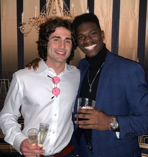 Robert Ross at a party