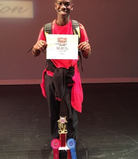 Robert Ross with his Legend Legacy award