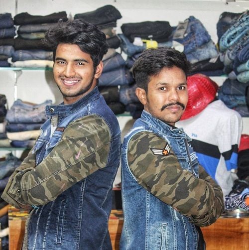 Robin Jindal (Oye Indori) with Rohin Jindal