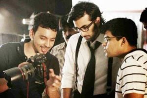 Rohan Shrestha with Ranbir Kapoor