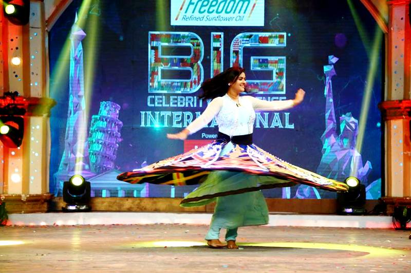 Rohini Noni performing Perini Shivatandavam