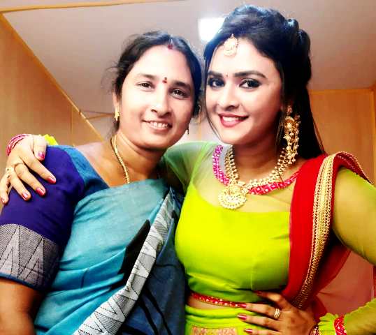 Rohini Noni With Her Mother