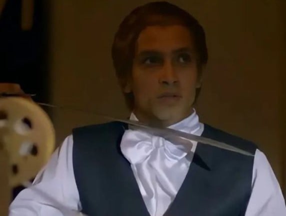 Rohit Chetry in a still from the television serial Swaraj