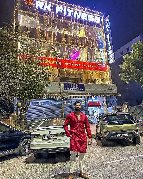 Rohit Khatri at his gym