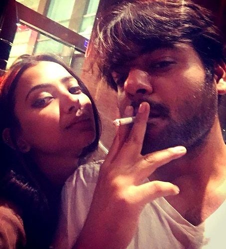 Rohit Mittal smoking