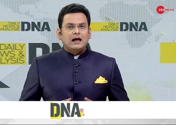 Rohit Ranjan while telecasting a news show on Zee News Channel