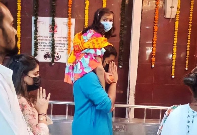 Rohit Sharma at Siddhivinayak Temple