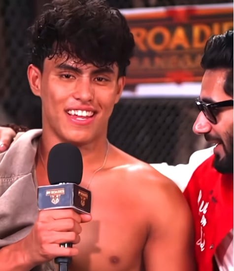 Rohit Singh on the sets of the television reality show MTV Roadies (2025)