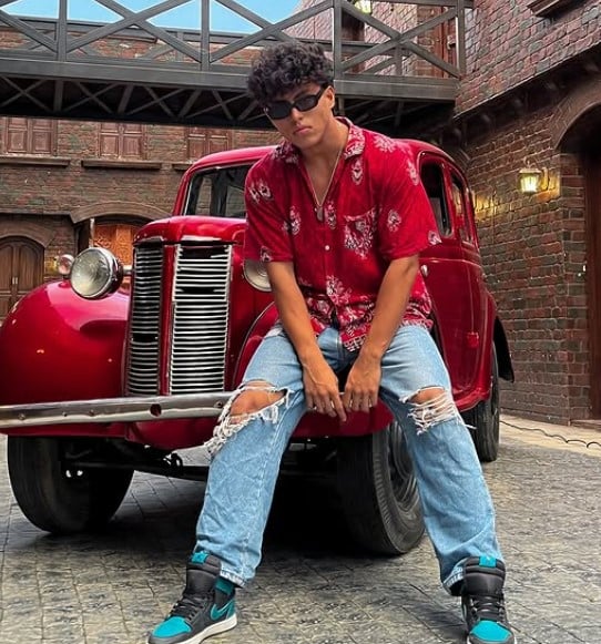 Rohit Singh while working as a model