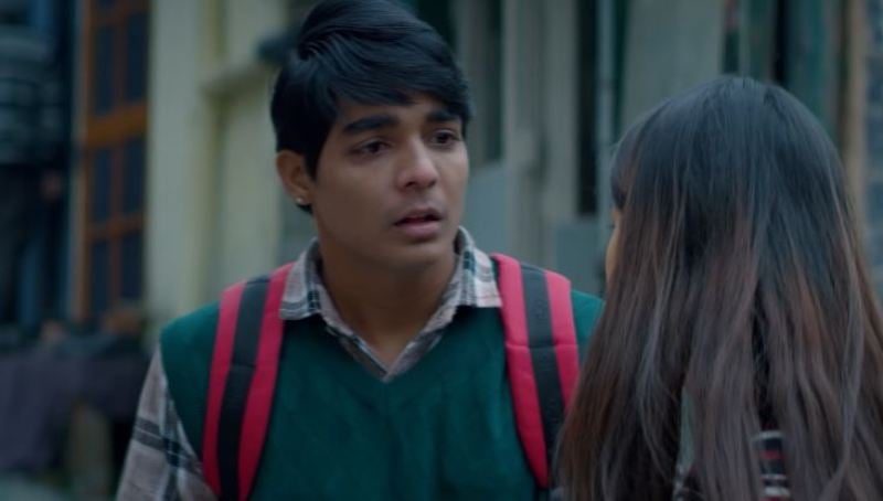 Rohit Zinjurke in a still from the music video 