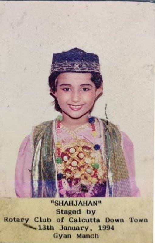 Ronjini Chakraborty in Her School Days