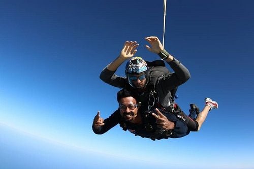 Ronson Vincent during one of his trips