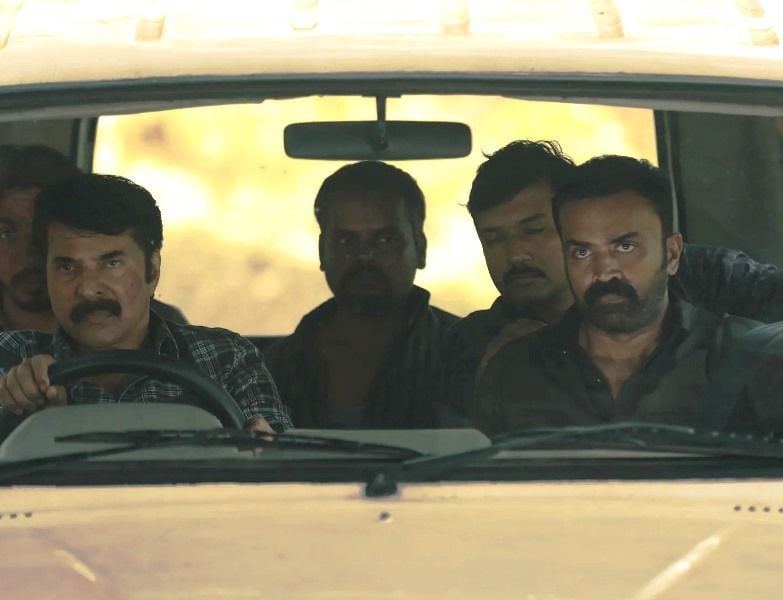 Rony David Raj (extreme right) in a still from the film