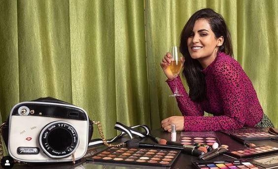 Roopa Rayappa drinking alcohol