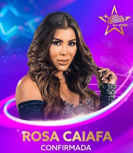 Rosa Caiafa in La casa de los famosos All-Stars