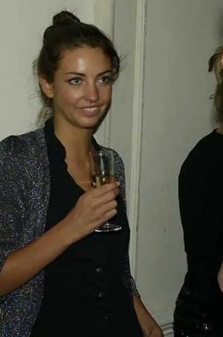 Rose Hanbury while enjoying an alcoholic beverage