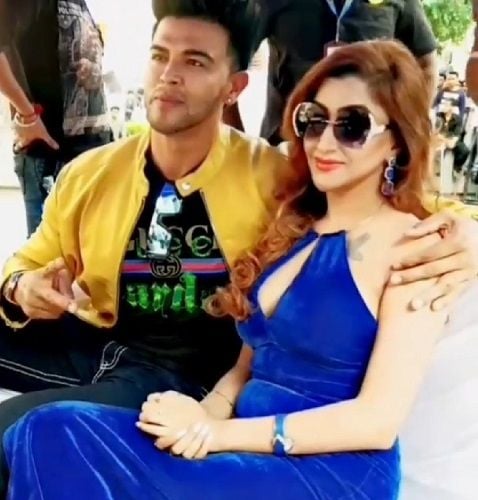 Roshni Kapoor with Sahil Khan