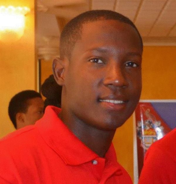 Rovman Powell during his early teenage years