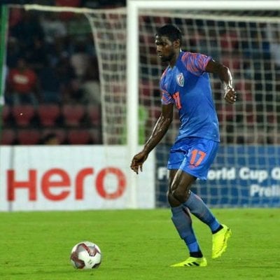 Rowllin Borges playing for India