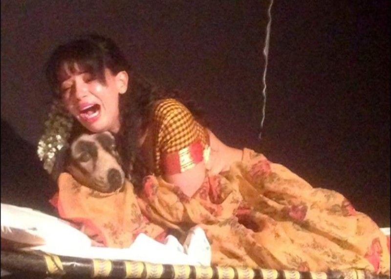 Rozlyn Khan as Sugandhi in the play 