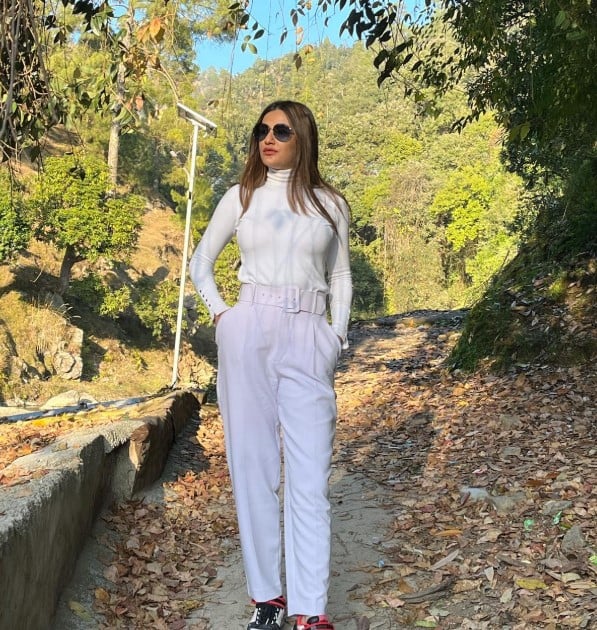 Ruchi Gujjar during a trip