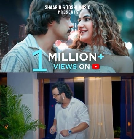 Ruchi Gujjar on the poster of the music video of the song 