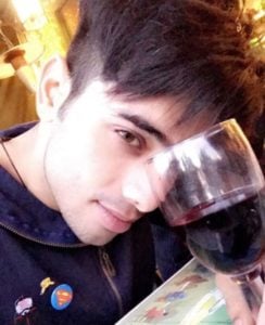 Ruslaan Sayed Drinking Alcohol