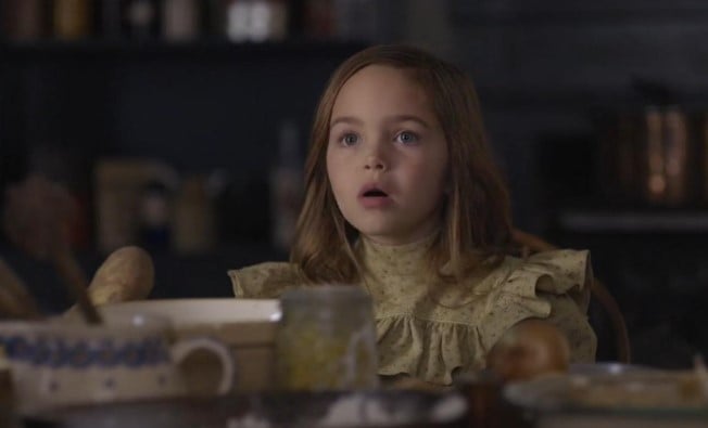 Ryan Kiera Armstrong in a still from the Canadian television series 