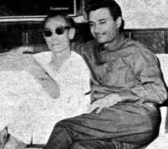 S. D. Burman with Dev Anand