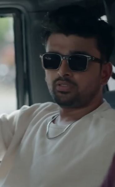 Saad Bilgrami in a still from the Hindi TV series titled ‘Panchayat