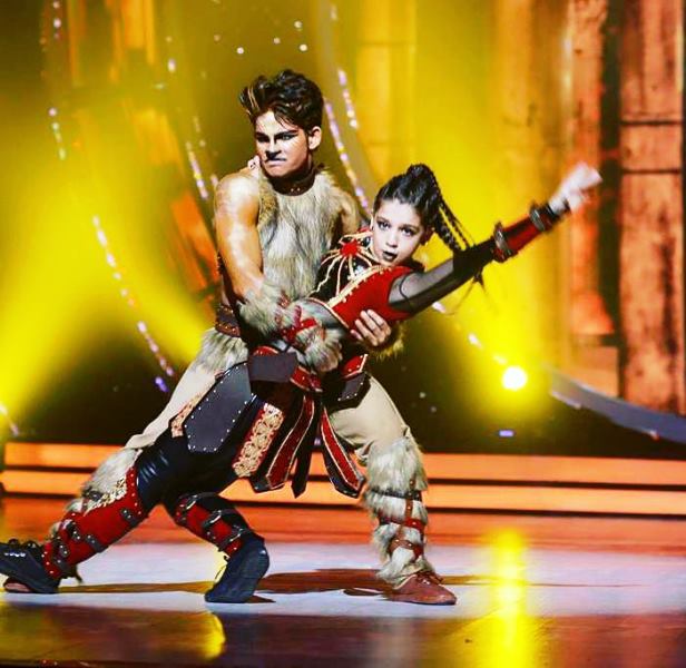 Sachin Sharma and Gracy Goswami on the dance reality show Jhalak Dikhhla Jaa (season 9)