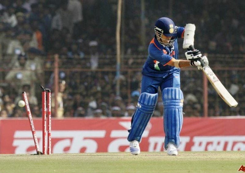 Sachin Tendulkar Nervous 90s Dismissal