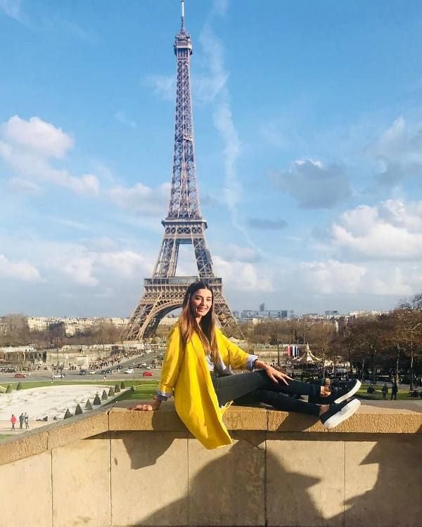 Sadia Khan in Paris