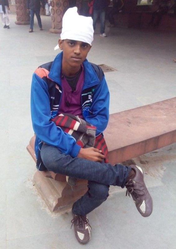 Sagar Thakur (Maxtern) during his school years