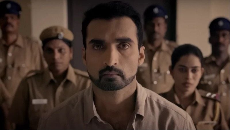 Sai Priyanka Ruth (right) as a police officer in a still from Sony LIV