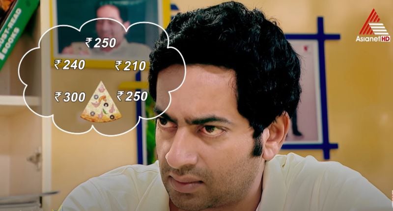 Saiju Kurup in a still from the Malayalam TV serial titled 