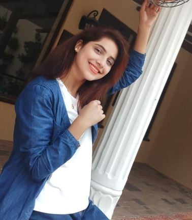Sajal Malik during her college years