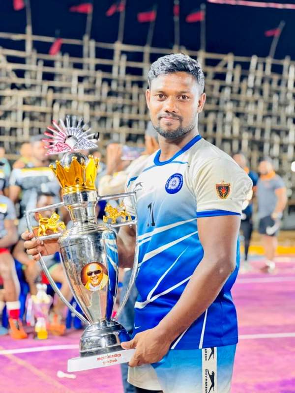 Sajin Chandrasekar at the South India Kabaddi Match in Tirunelveli